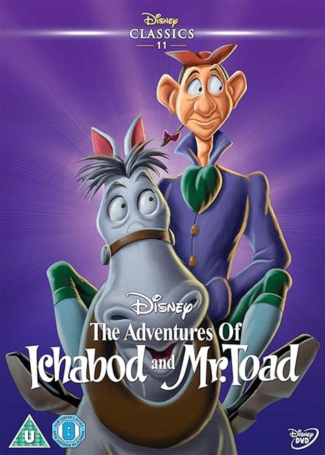 The Adventures Of Ichabod And Mr Toad Dvd Amazon Br