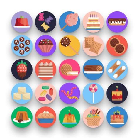 Desserts Icons Dighital Icons Premium Icon Sets For All Your