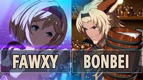 GBVS Fawxy Djeeta Vs Bonbei Lowain High Level Gameplay YouTube