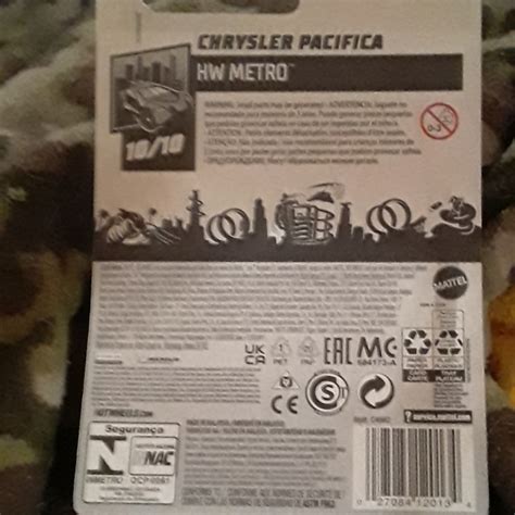 Mattel Toys Hot Wheels Chrysler Pacifica Treasure Hunt Collectible Mattel Vehicle Poshmark