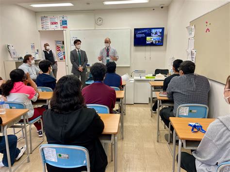 Tokyo International University hosted the in-person information session for Grades 11& 12 ...