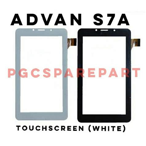 Original Touchscreen Advan Tablet Advan S7A Kaca Layar Sentuh Advance