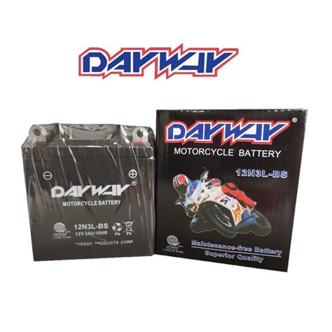 Motorcycle DAYWAY Battery 3L 4L 5L Lazada PH