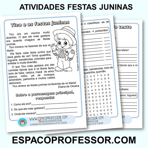 Texto Sobre Festas Juninas Com Interpretação