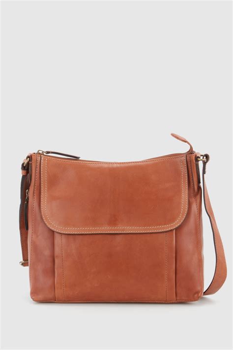 Evity Maya Leather Large Crossbody Bag Strandbags Australia