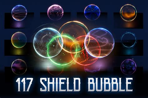 Magic Shield Bubbles Vfx Particles Unity Asset Store