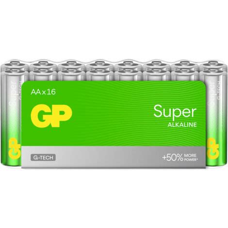 Gp Super Mignon Aa Batterie Alkali Mangan V St