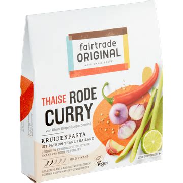 Fairtrade Original Thaise Rode Curry G Bestellen Jumbo