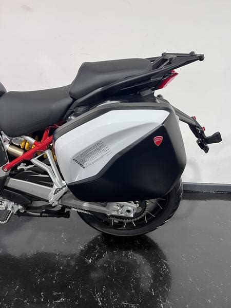 2023 Ducati Multistrada V4S Iceberg White Spoked Wheels Next Ride LLC