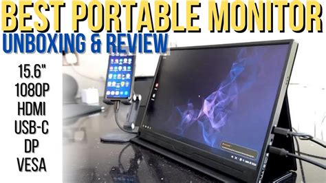 REVIEW Best 15 6 Portable Monitor UPERFECT 1080p HDMI USB C