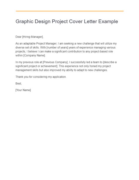 Graphic Design Cover Letter 19 Examples Pdf