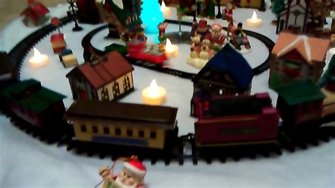 Christmas Village 3 With Mini Train No Snow 2017 Chikoritas Room