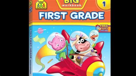 Big First Grade Workbook Youtube