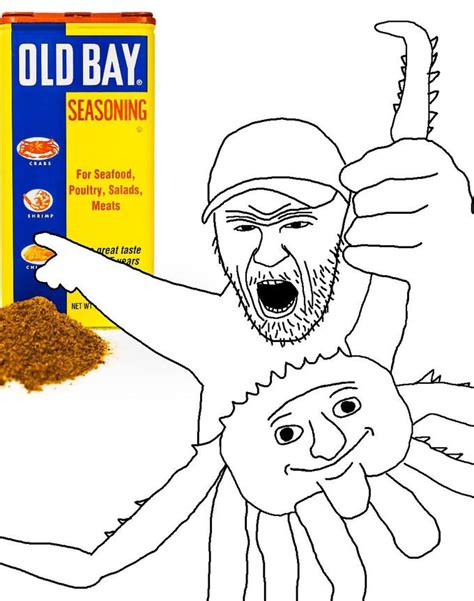 Old Bay Edit Two Soyjaks Pointing Know Your Meme