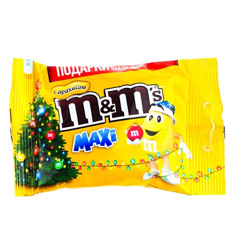 Драже M&M's (Эмэндэмс) 70г арахис купить с доставкой на дом в интернет ...