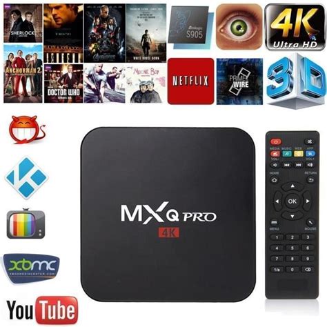 Pack abonnement smart tv+ / smart pro tv /iptv smarters + Smart Box TV ...