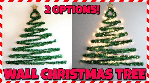 Diy Wall Christmas Tree 📍 How To With Kristin Youtube