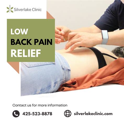 Low Back Pain Relief - Silverlake Clinic - Medium