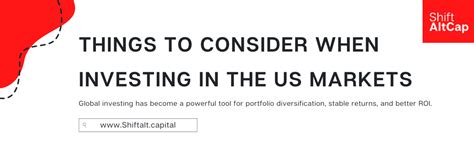 Things to consider when investing in the US markets 