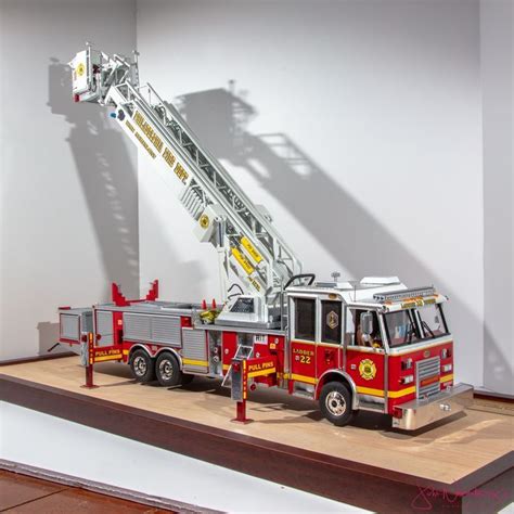 PFD Tower Ladder 22 Fire Trucks Toy Fire Trucks Emergency Fire