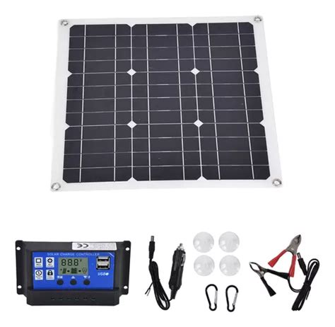 Painel Solar Usb V Port Til Dobr Vel W Kit Para Exterior Frete Gr Tis