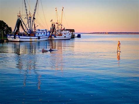 Sunrise Along Shem Creek In Charleston Sc Smithsonian Photo Contest