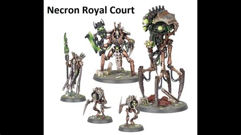 Necron Royal Court Warhammer 40k Youtube