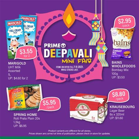 Prime Supermarket Deepavali Promotion Valid Until 7 November 2021