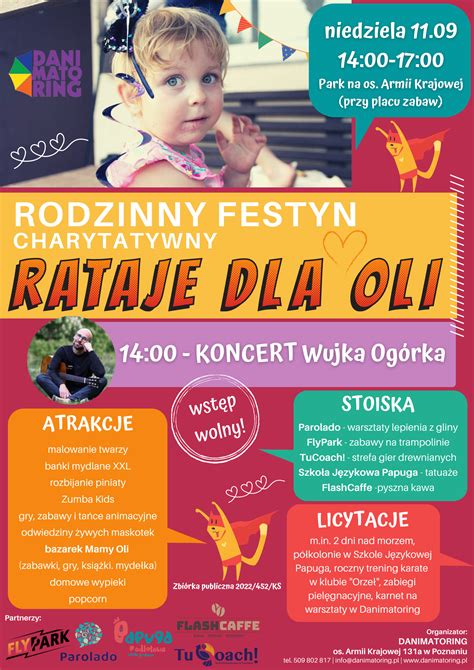 Rodzinny Festyn Charytatywny Rataje Dla Oli Miastodzieci Pl