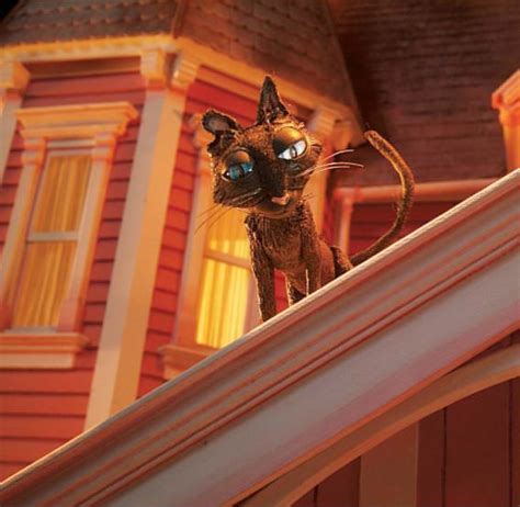 The Nameless Black Cat Voiced By Keith David From The Movie Coraline