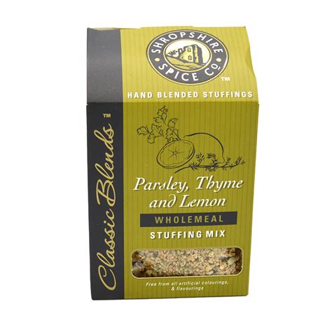 Shropshire Spice Co Parsley And Thyme And Lemon Stuffing Mix 150g