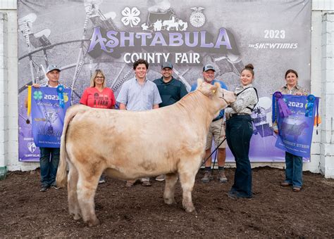 Jr Fair Steer Show Ashtabula Country Fair 2023 Flickr