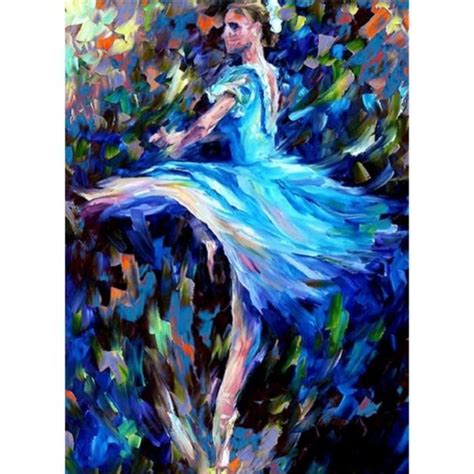 Bimkole D Diamond Painting Diy Kits Danseuse Bleue Peinture D Art