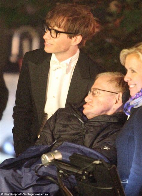 Eddie Redmayne as Stephen Hawking - Jawline Goals!