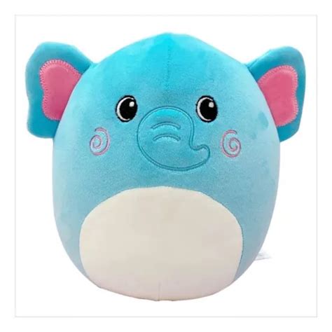 Peluche Pelucia Dm Toys Elefante Pelucia Azul Mercadolibre