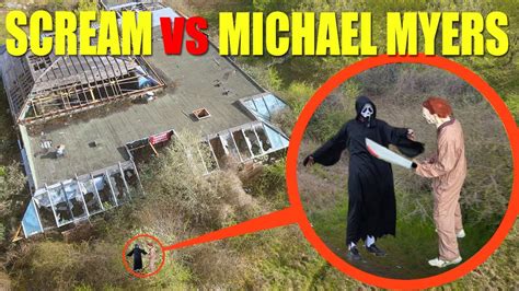 Vous Ne Croirez Jamais Ce Que Mon Drone A Film Ghostface Vs Michael