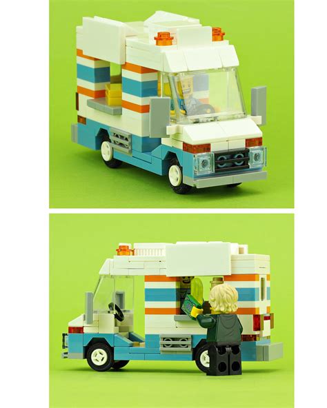 LEGO MOC Ice Cream Truck by De_Marco | Rebrickable - Build with LEGO