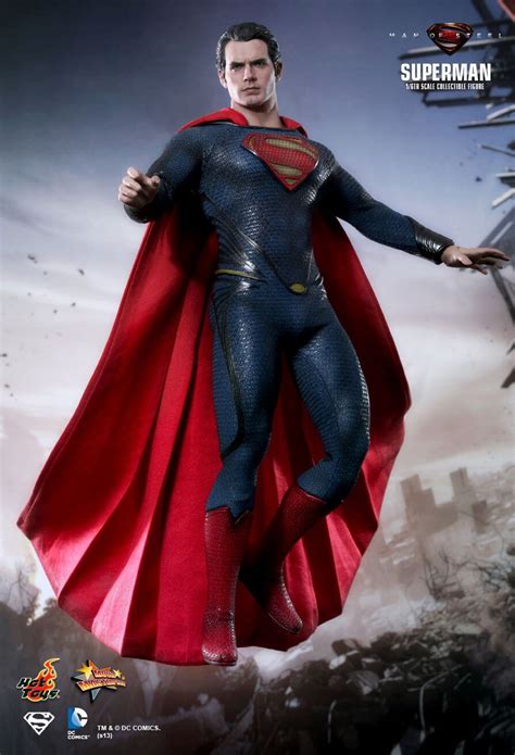 Hot Toys Man Of Steel MMS Superman Th Scale Collectible Figure Figround