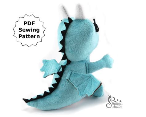 Dragon Sewing Pattern - Smitten Dolls