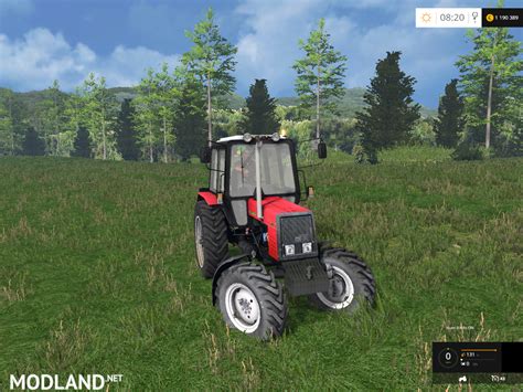 Mtz Belarus Red V Mod For Farming Simulator Fs Ls