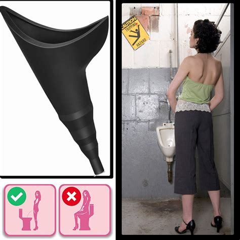 Female Urination Device Female Urinal Silicone Funnel Urine Cups