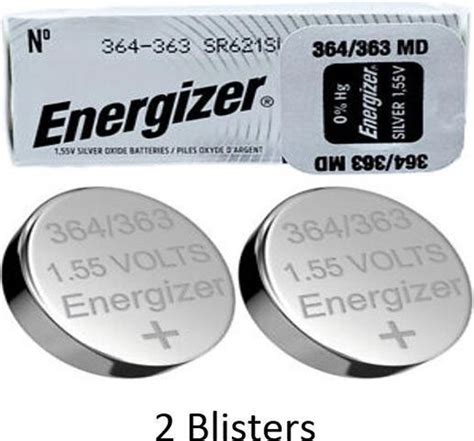 Stuks Blisters A Stuk Energizer Zilver Oxide Batterij