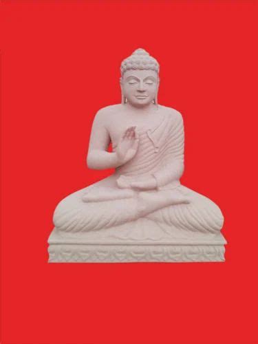 Jaipurcrafts White Buddha Marble Statue At Rs 50000 In Delhi Id