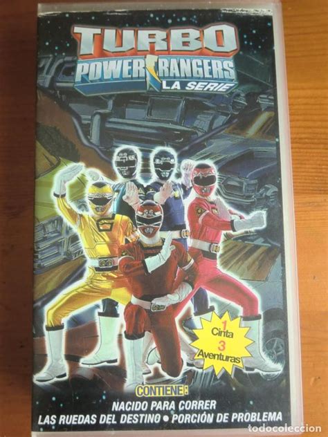 Turbo Power Rangers Movie VHS