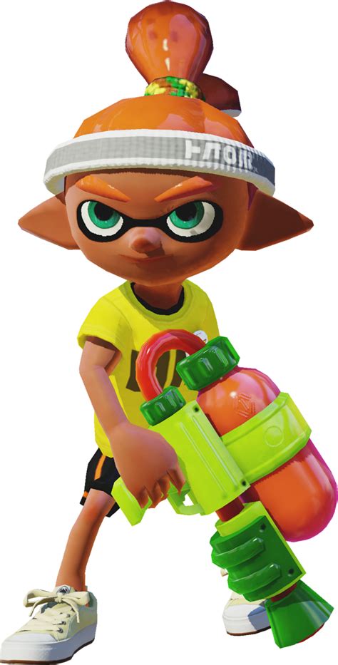 Filesplatoon Basic Tee Inkling Splattershotpng Inkipedia The