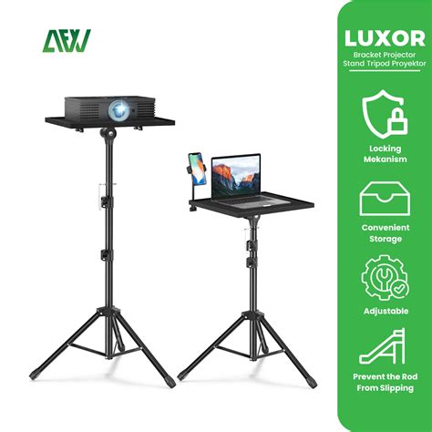 Jual LUXOR Bracket Projector Stand Tripod Proyektor Standing Meja