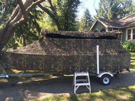 330 Waterfowl Banded Axe Boat Blind Review