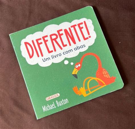 Diferente Um Livro Abas Livro Girassol Usado Enjoei