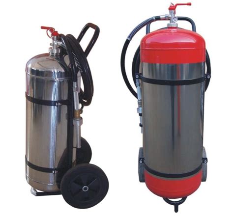 Wheeled Stainless Steel Foam Fire Extinguisher Manufacturers And