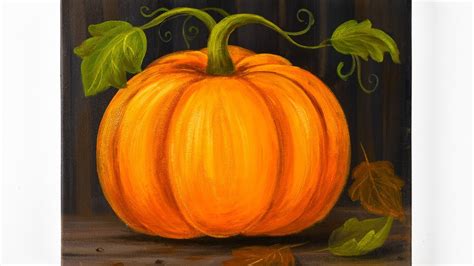 How To Paint Pumpkin Pumpkin Painting Ideas Painting Tutorial For